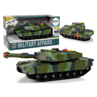 mamido Vojenský tank 1:32 zelený