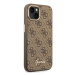 Guess GUHCP14MHG4SHW hard silikonové pouzdro iPhone 14 PLUS 6.7" brown 4G Vintage Gold Logo