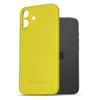 AlzaGuard Matte TPU Case pro iPhone 16 Plus žlutý