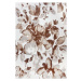 Hnědý koberec 67x120 cm Shine Floral – Hanse Home