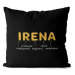 Impar polštář zlatý žen. jméno Irena