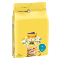 PURINA Friskies Adult s tuňákem a zeleninou - 3 kg