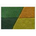 Flair Rugs koberce Ručně všívaný kusový koberec Illusion Prism Green/Multi - 160x220 cm