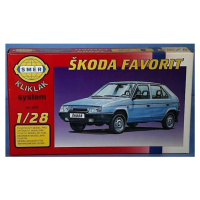 Škoda favorit 1:28, stavebnice