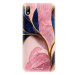 iSaprio Pink Blue Leaves pro Huawei Y5 2019