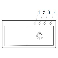 Keramický dřez Villeroy & Boch Subway Style 60, 336101R1, White Alpin 336101R1