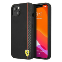 Ferrari FESAXHCP13SBK hard silikonové pouzdro iPhone 13 Mini 5.4