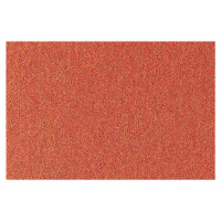 Tapibel Metrážový koberec Cobalt SDN 64038 - AB oranžový, zátěžový - Kruh s obšitím cm