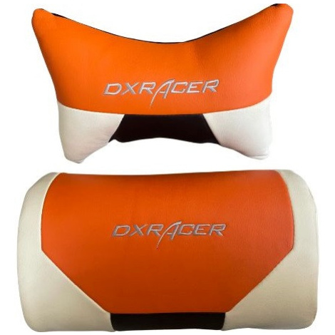 DXRACER Sada polštářků NWO černo-bílo-oranžový série D,W,I,M