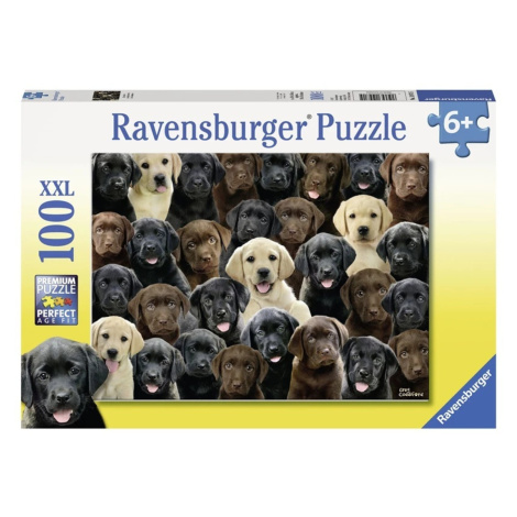 Ravensburger 10971 puzzle labradoři xxl 100 dílků