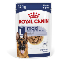 Royal Canin Maxi Adult - jako doplněk: mokré krmivo 20 x 140 g Royal Canin Maxi Adult