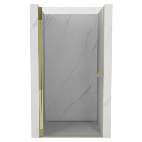 MEXEN MIST dveřní část (1d) 95x200 cm 6mm zlatá, čirá 8A2-095-000-50-00