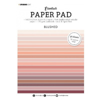 Blok barevných papírů Studio Light, A5 (36 listů) – tělové a zemité odstíny Aladine