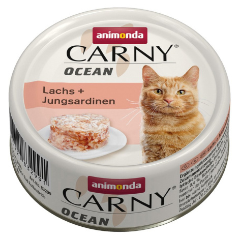 Animonda Carny Ocean losos a mladé sardinky 12x80g