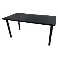 Psací Stůl Pro Hráča 136cm Model 0 Černá Nízký