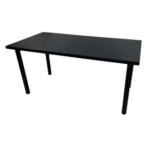 Psací Stůl Pro Hráča 136cm Model 0 Černá Nízký BAUMAX