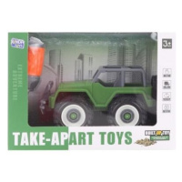 LAMPS DIY Buld-Up Toy Šroubovací jeep v krabici