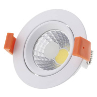 LED COB Stropní svítidlo kruhové otočné 60°