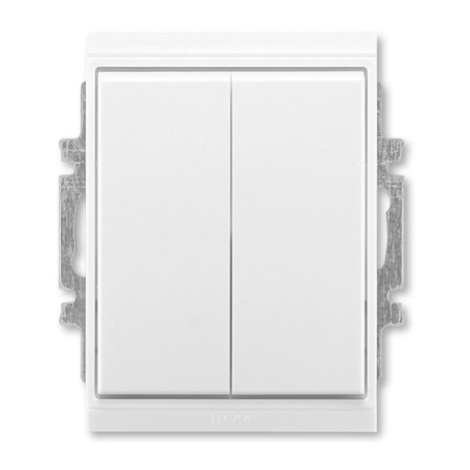 ABB Element,Time vypínač č.6+6 dvojitý IP44 bílá/ledová bílá 3558E-A52940 01