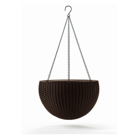 Keter Květináč Keter Hanging Sphere whiskey hnědý KT-610122