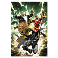 Umělecký tisk Justice League - Fighting Four, (26.7 x 40 cm)