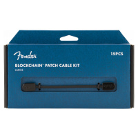 Fender Blockchain Patch Cable Kit, Black, Large