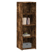 vidaXL Skříň highboard kouřový dub 40 x 41 x 124 cm kompozitní dřevo