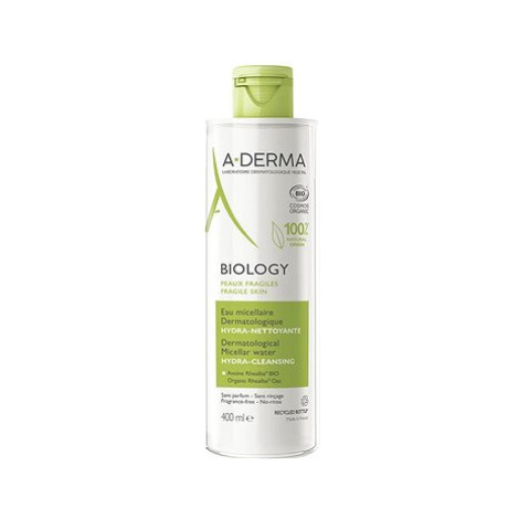 A-DERMA BIOLOGY Dermatologická micelární voda hydratační-čisticí 400 ml