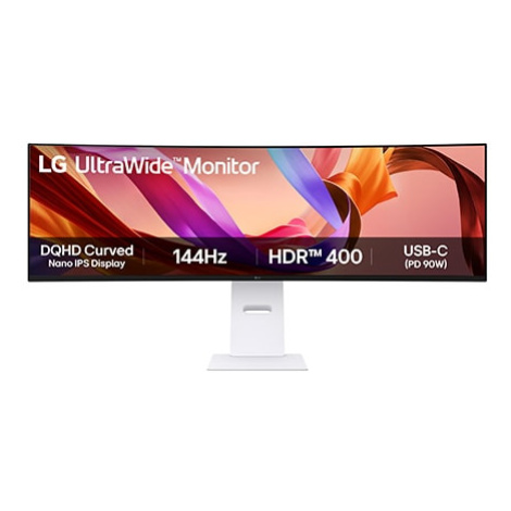 49&quot; UltraWide™ Dual QHD (5120x1440) zakřivený Nano IPS displej s obnovovací frekvencí 144 Hz LG