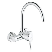 Dřezová baterie GROHE Concetto New s otočným raménkem chrom 32667001