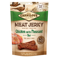 CARNILOVE Meat Jerky Chicken with Pheasant Bar pro psy 100 g