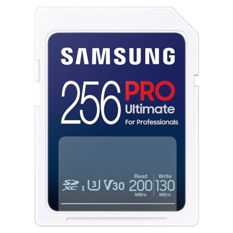 Samsung SDXC 256GB PRO ULTIMATE MB-SY256S/WW Bílá