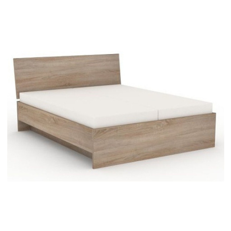Manželská postel rea oxana 160x200cm – dub bardolino DRE