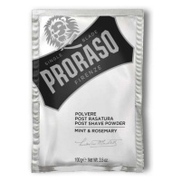 Proraso Post Shave Powder Mint & Rosemary - uklidňující pudr po holení s vůní máty a rozmarý