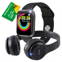 Chytré Hodinky+ Sluchátka 32GB Smart Watch Karta Bt Ekg Hodinky Jako dárek