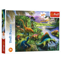 TREFL Puzzle 200 ks Draví dinosauři