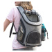 Smart šedo-modrý batoh pro psa | do 6 Kg Barva: Zelená, Dle váhy psa: do 6 kg