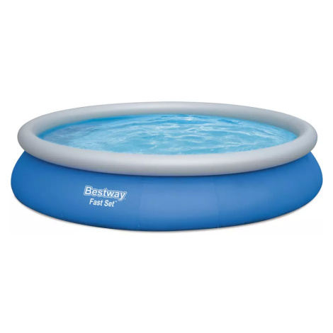 Nadzemní bazén kruhový Fast Set, kartušová filtrace, průměr 4,57m, výška 84cm Bestway