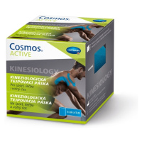Cosmos Active kineziologická tejpovací páska béžová 5 cm x 5 m Barva: Modrá