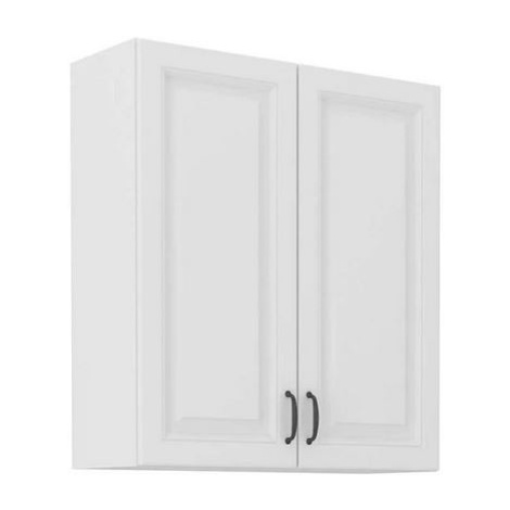 Horní dvoudveřová skříňka do kuchyně 80 cm FRYZIA - bílá