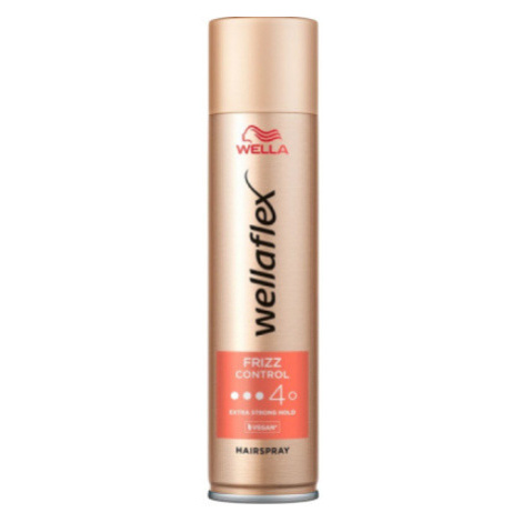 Wella Wellaflex Frizz Control lak na vlasy, fixace 4, 250 ml