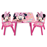 bHome Dětský stůl s židlemi Minnie DSBH1279