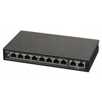 switch PoE 10portový pro 8 Ip kamer S108WP Pulsar