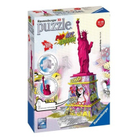 Ravensburger 12597 puzzle 3d socha svobody pop art 108 dílků