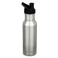 Klean Kanteen Classic Narrow w/Sport Cap, brushed stainless, 532 ml