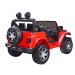 mamido Dětské elektrické autíčko Jeep Wrangler Rubicon 4x4 červená