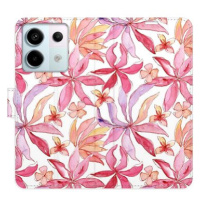 iSaprio flip pouzdro Flower Pattern 10 pro Xiaomi Redmi Note 13 Pro+ 5G