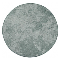 Oboustranný koberec DuoRug 5845 zelený kruh