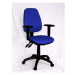 Kancelářská židle 1140 ASYN s područkami - modrá Antares