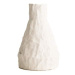 Váza keramika bílá úzké hrdlo 15cm